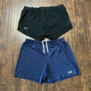 2 pairs of Women’s Under Armour Shorts